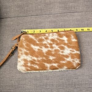 Myra Bag Cow Hair Fabric Interior